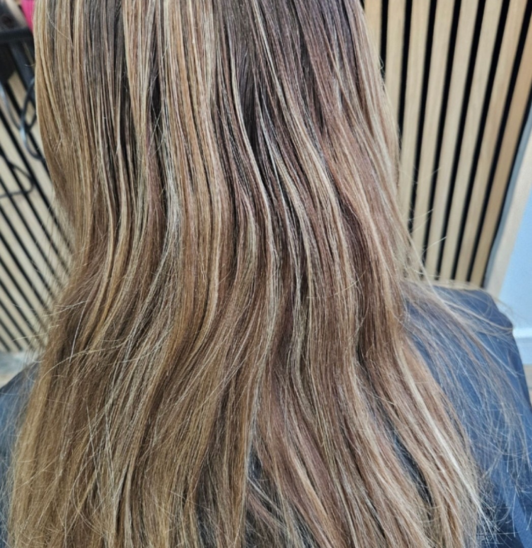 Blow Dry & Curl - Before